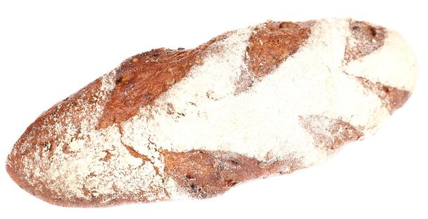 Loaf of bread isolated on white - Фото, зображення