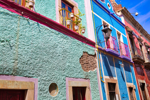 Guanajuato, México, pintorescas calles del casco antiguo - Foto, Imagen
