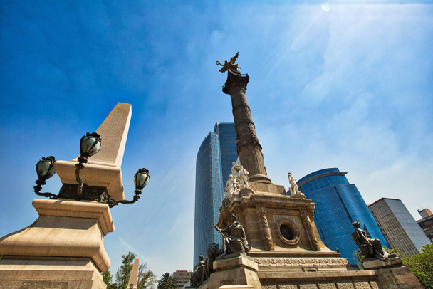 Pomnik Anioła Niepodległości, Meksyk - Zdjęcie, obraz