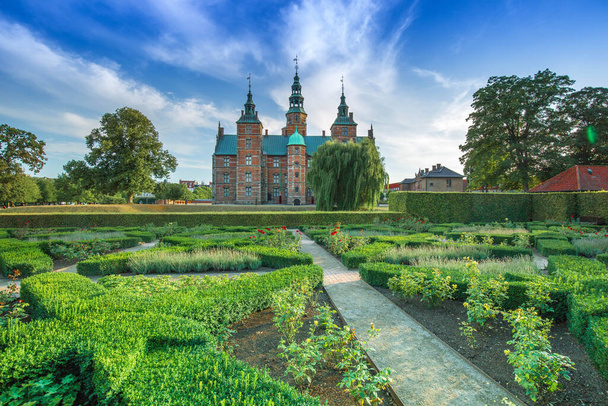 Διάσημο κάστρο Rosenborg, ένα από τα πιο επισκέφθηκε κάστρα στην Κοπεγχάγη - Φωτογραφία, εικόνα