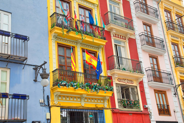 Valencias Straßen in der Altstadt - Foto, Bild