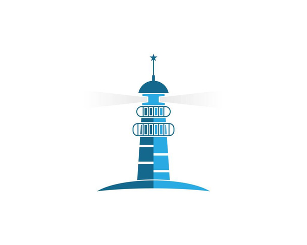 灯台アイコンとシンボルベクトルテンプレート - ベクター画像