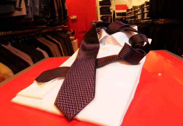 tie for a suit, textile design and fashion trends - Photo, Image