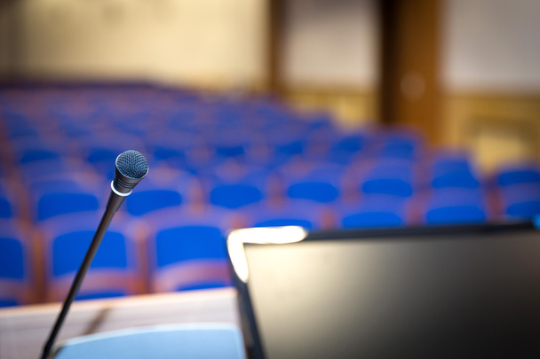Rostrum in conference hall - Photo, Image