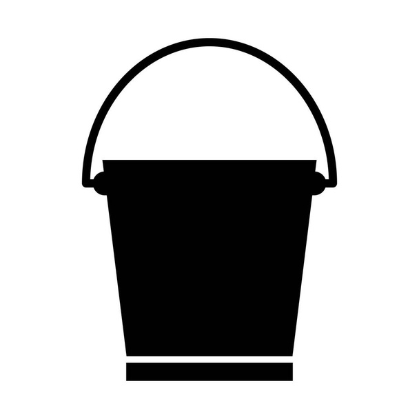 Bucket Fill Vektorsymbol, das leicht geändert oder bearbeitet werden kann - Foto, Bild