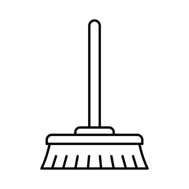 Векторная иконка Broom Fill, которую можно легко изменить или отредактировать - Фото, изображение