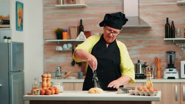 Preparing dough for baking - Footage, Video
