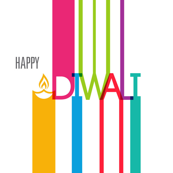 illustration de Happy Diwali pour la célébration du festival communautaire hindou. - Vecteur, image