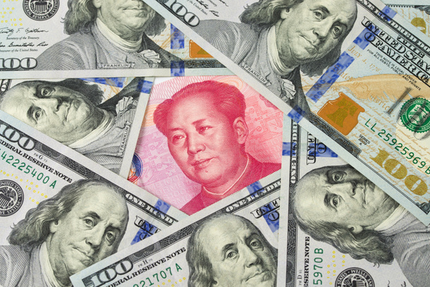 nam Dolar wobec Chin yuan - Zdjęcie, obraz