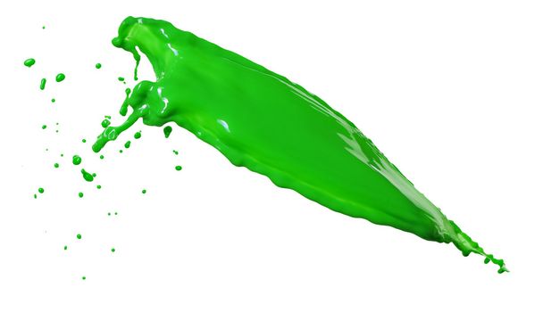 Green liquid splash - Foto, imagen