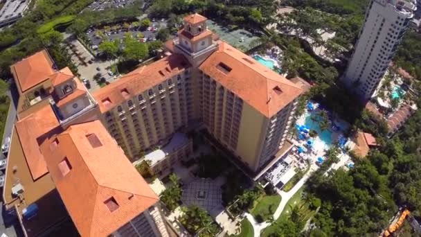 Ritz Carlton Naples aerial video footage - Footage, Video