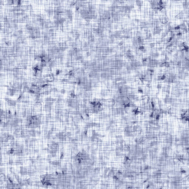 シームレスな藍をモチーフにした質感。青織のボロ綿染め効果の背景。日本の繰り返しバティック抵抗パターン。苦痛なタイ染料漂白剤。アジアの融合は着物の織物を可能にする。絹織物｜print - 写真・画像