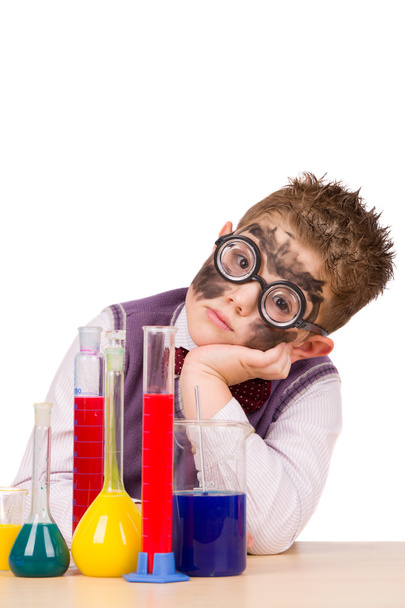 Little funny chemist - Fotografie, Obrázek