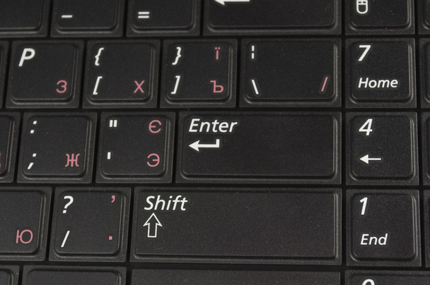 Computer Laptop Keyboard - Φωτογραφία, εικόνα