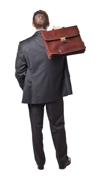 back view of businessman - Zdjęcie, obraz