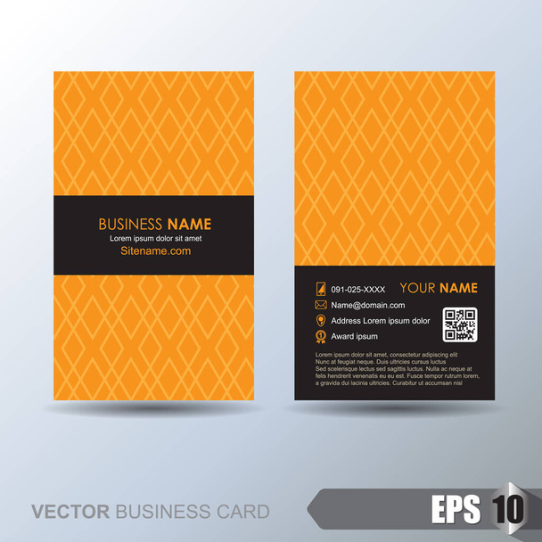modern Business Card template background - Vector, Image