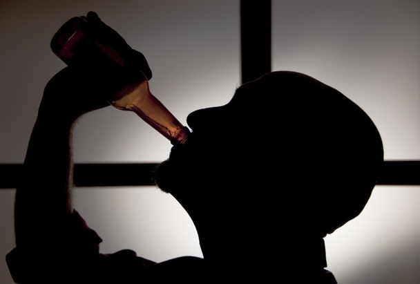 alcoholisme; - Foto, afbeelding