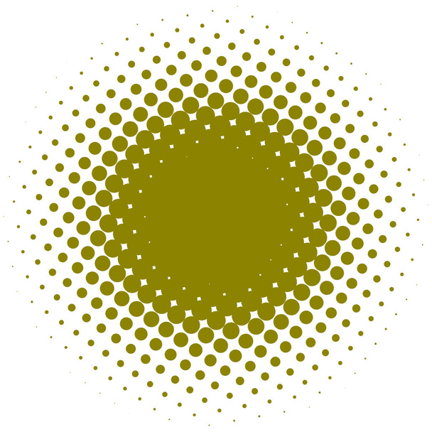 Colorful halftone vector pattern, texture design element. Circles, dots, screentone illustration. Freckle, stipple-stippling, speckles illustration. Pointillist vector art - Vetor, Imagem