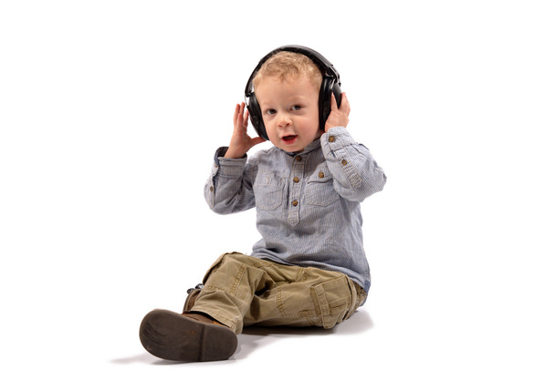 baby headphones - Zdjęcie, obraz