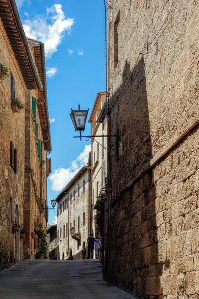 Buildings in Pienza town - Photo, Image