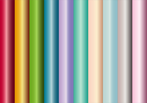 Livros de cores com gradiente brilhante - Vetor, Imagem