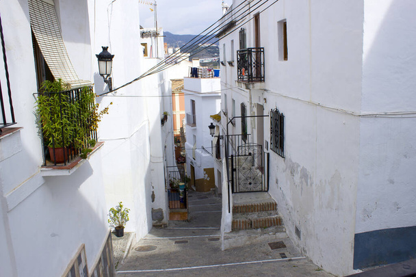 Rua em Almunecar, Andaluzia em Espanha - Foto, Imagem