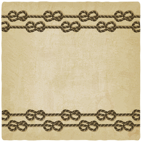 Marine knot background - Vector, Image