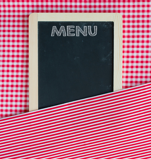 A menu card chalkboard - Photo, Image