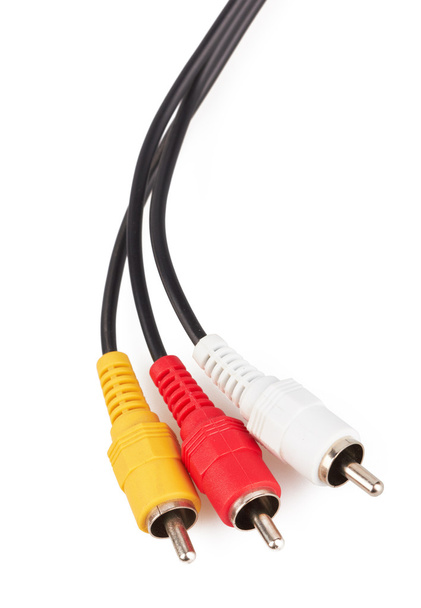 audio- en video-kabel - Foto, afbeelding