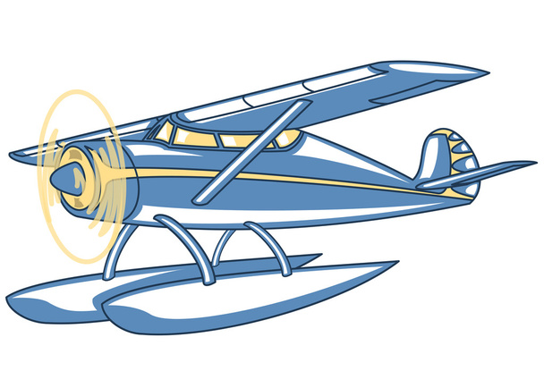 Seaplane - Vektor, obrázek