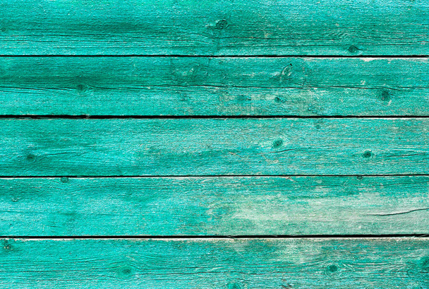 Old painted wooden board background. - Photo, Image