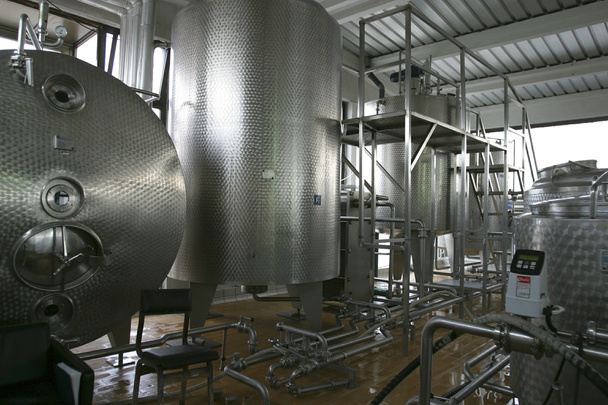 Industrial liquid storage tanks - Photo, Image