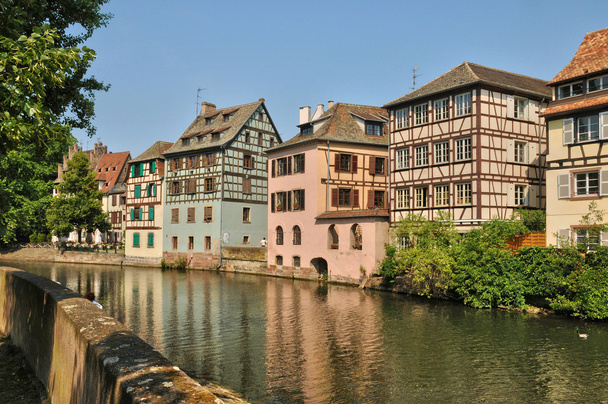  Elzász, régi és történelmi negyed, Strasbourg - Fotó, kép