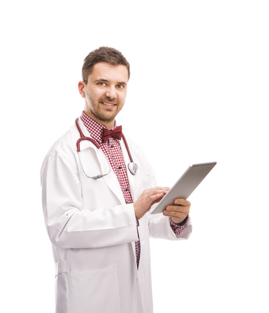 Doctor man with stethoscope - Фото, изображение