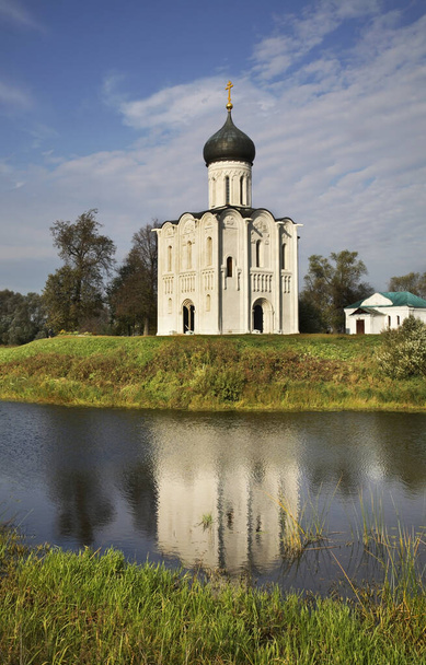 Church of the Intercession on the Nerl near  Bogolyubovo. Vladimir oblast. Russia - Foto, Imagem