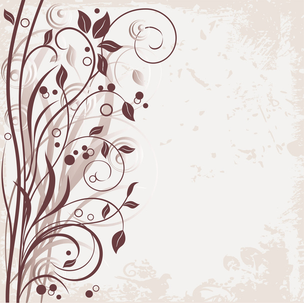 floral background - Vetor, Imagem