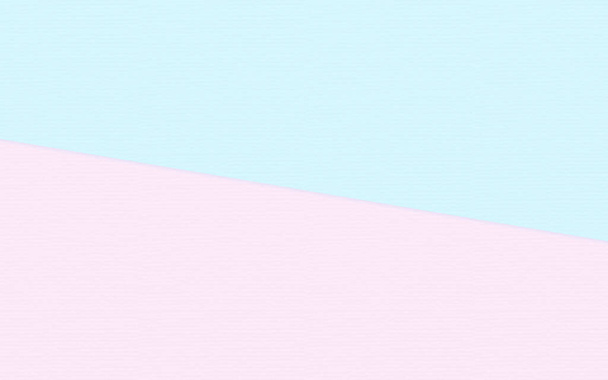 Abstract zacht roze en blauw papier textuur achtergrond met pastel en vintage stijl. - Foto, afbeelding