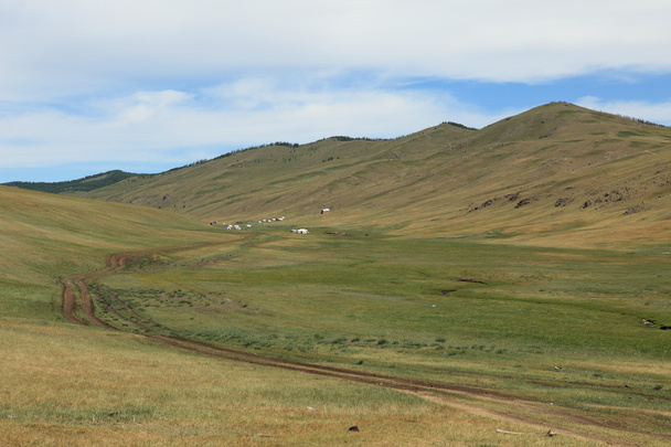 mongolski krajobrazy - Zdjęcie, obraz
