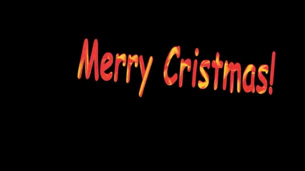 Boldog karácsonyt! Ünneplés. Üdvözlőlap. Animáció - Felvétel, videó