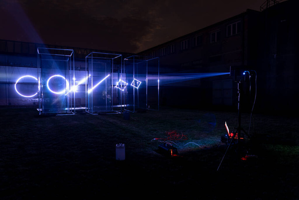 Wystawa instalacji oświetleniowych Rozsvit Uhrineve - Zdjęcie, obraz