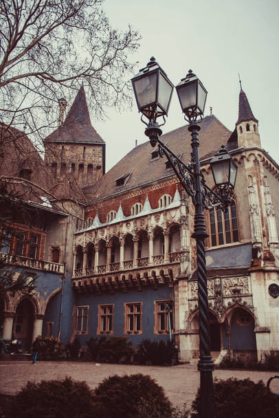 Замок Вайдахуньяд, Городской парк Будапешта, Венгрия - Фото, изображение