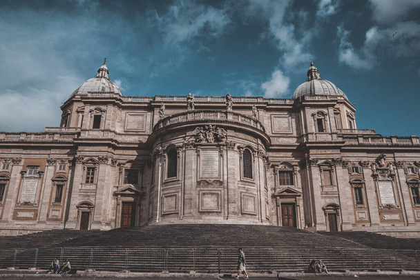 Rome, Italy - The Basilica of Saint Mary Major or church of Santa Maria Maggiore - Foto, afbeelding