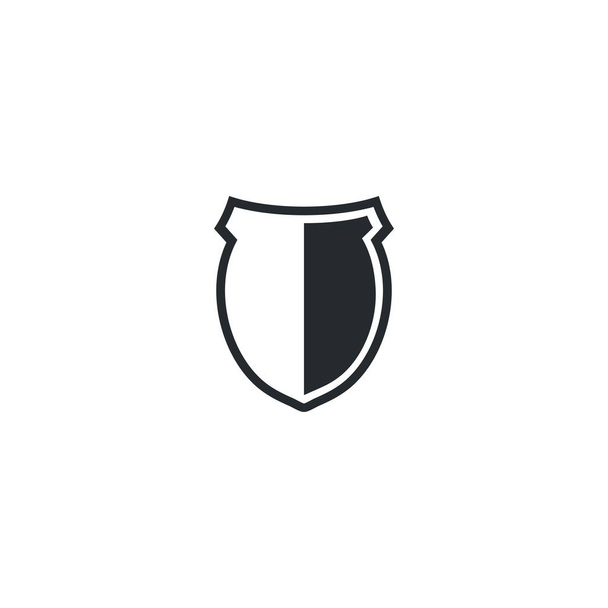 Simbolo scudo logo modello vettoriale illustrazione design  - Vettoriali, immagini