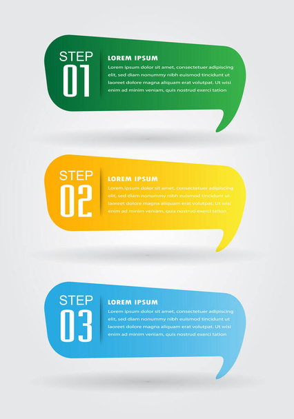 vector illustration of modern education infographic - Vector, afbeelding