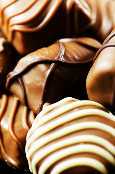 Pralinés de chocolate
. - Foto, imagen