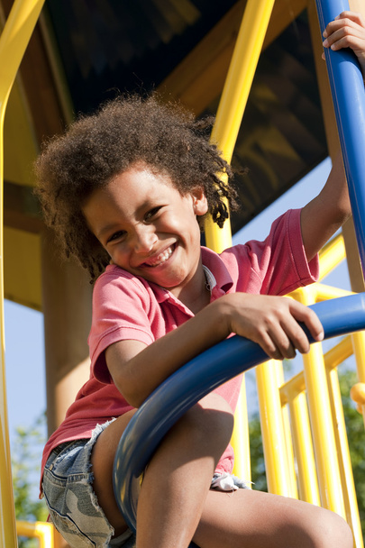 Little boy on playground - Foto, Imagem