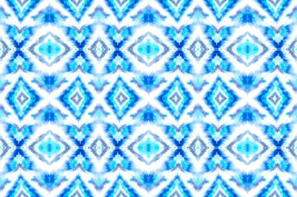 Watercolor Ethnicity Traditional Pattern. - Photo, Image