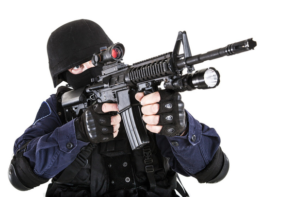 Oficial da SWAT
 - Foto, Imagem