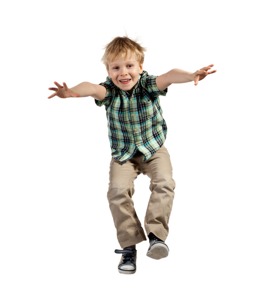 Jumping boy - Фото, изображение
