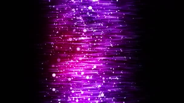 Luxury shine lights with blinking particles. Glitter vintage loop animation. Circular. Hexagonal. Linear. Screen decorations concept. Purple and red. - Footage, Video